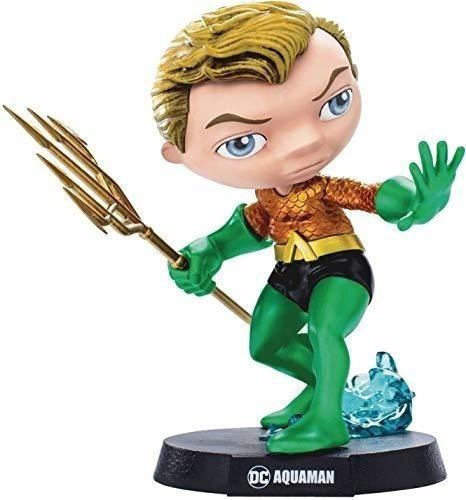 Mini Co Heroes Dc Comics Aquaman Estatua De Vinilo