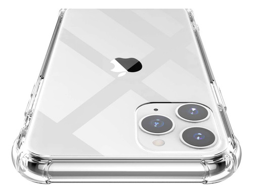 Funda Para Iphone Transparente Antigolpes Reforzada Iph 11 Pro Lisa