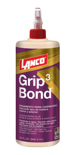 Cola Fria Grip Bond 3 1 Lt Carpinteria