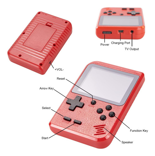 Juegos Portátiles De Mano Retro, Mini Videojuegos, Consola D