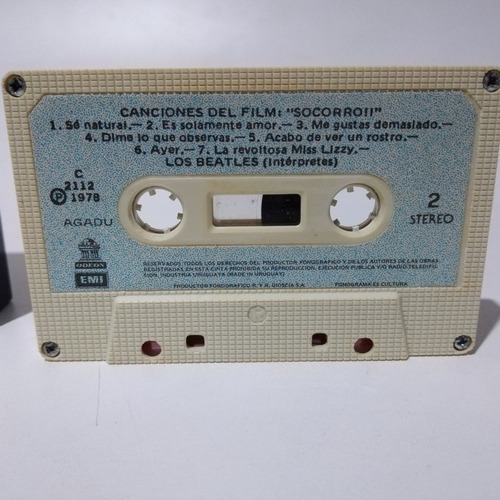 The Beatles Help! Cassette Socorro!! (Usado)