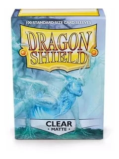 Dragon Shield Clear Matte 100 Sleeves Standard Size
