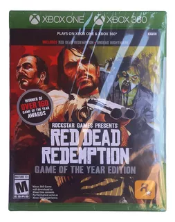 Red Dead Redemption Game Of The Year Edition Xbox 360 Físico
