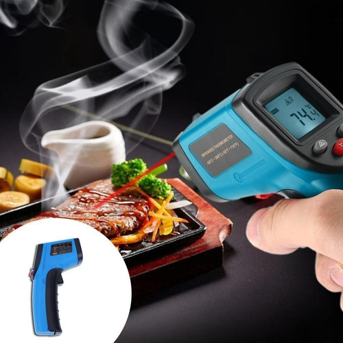 Imagen 3 de 3 de Termometro Infrarojo Pirometro Laser Digital -50 A 330 °c