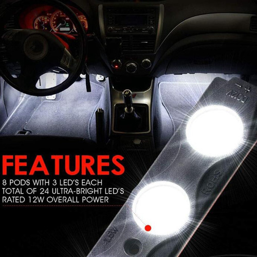 Luz Led Para Camión Con Cama, Caja De 24 Led Para Camioneta