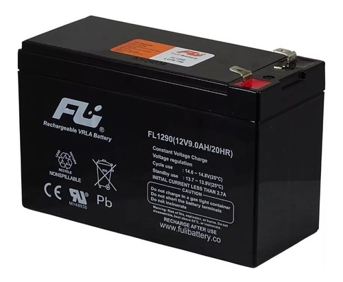 Bateria 12v 9ah Fulibattery Ups