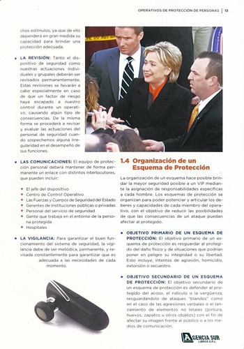 Servicio De Escolta Personal, Curso Avanzado De Protección