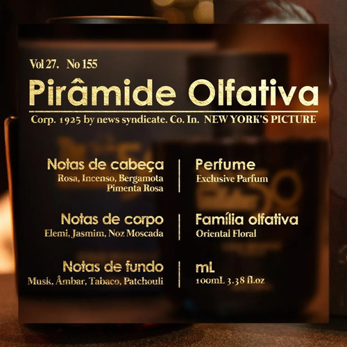 Perfume Masculino Uomo D'onore O Poderoso Chefão Viking