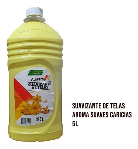 Suavizante De Telas Aurrera Suaves Caricias 5l Ahorro Total