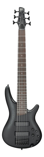 Bajo Activo Ibanez SR306eb Negro Mate De 6 Cuerdas