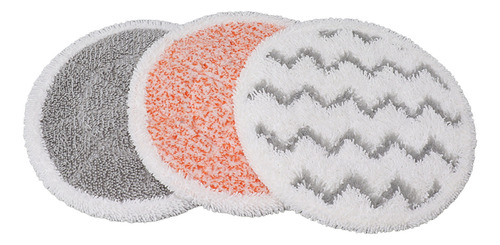 Mop Scrub Pads, 6 Peças De Limpador A Vapor De Reposição Par