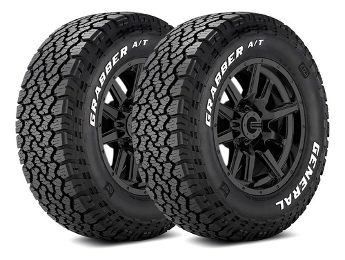 Kit De 2 Pneus 225/70r15 General Tire Grabber Atx 100t