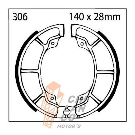 Balata De Tambor Para  Polaris 200 Phoenix 06-09