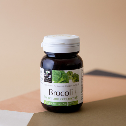 Brócoli Concentrado Sistema Inmunológico Natier 50 Cápsulas