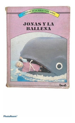 Imagen 1 de 8 de Yh Antiguo Libro Jonas Y La Ballena 1986 Aura Celeste Encas