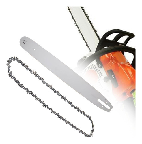Barra Guía De Motosierra Profesional, 20 Pulgadas 72 Unidad