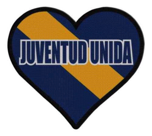 Parche Termoadhesivo Corazon Juventud Unida De Batan