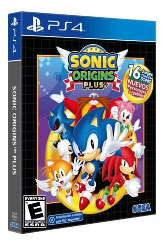 Sonic Origins Plus Ps4 Juego Fisico Sellado Original