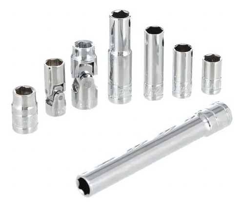 Juego De Llaves De Vaso Metricos 10mm Power Tirque