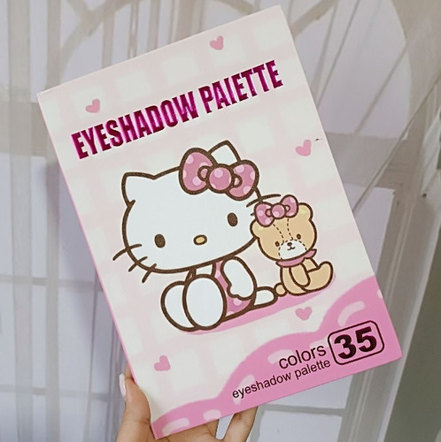 Paleta De Sombras Hello Kitty X 35 Tonos