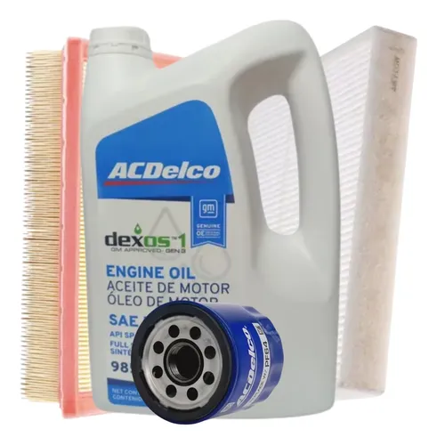 Kit Filtros + 5w30 Chevrolet Tracker 20/25