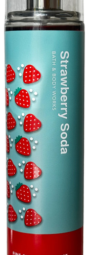 Bath And Body Works Strawberry Soda Mist Fragancia Fresa Strawberry Soda