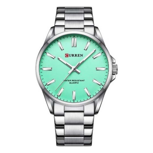 Reloj Curren Análogo Deportivo Acero Hombre + Obsequio