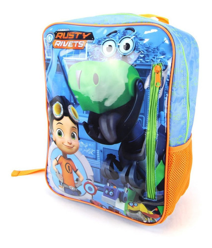 Mochila Dmw Escolar Infantil Rusty Rivets Costas 11572