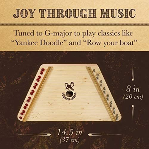 European Expressions Music Maker Lap Harp Con Partituras Y E