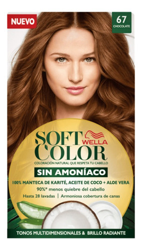 Soft Color Tintura Semi-permanente Kit Chocolate 67 Soft Col