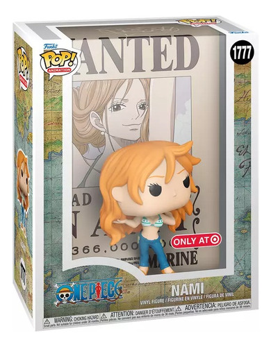 Funko Pop Nami Wanted Poster - One Piece (1777) Target
