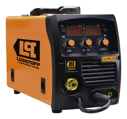 Soldadora inverter Lüsqtoff Soldadora EVO MIG-175 naranja y negra 50Hz/60Hz 220V