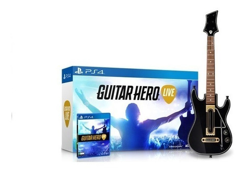 Guitar Hero Live Bundle Com Guitarra - Ps4