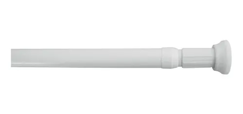 Kit Completo Varão Extensível 1.05m Até 1.9m Para Cortinas