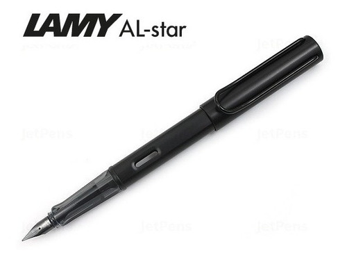 Estilografo Pluma Lamy Aluminio Al Star Negro Original