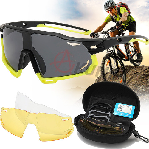 Lentes Polarizados Outdoor Ciclismo Protección Uv Bicicleta