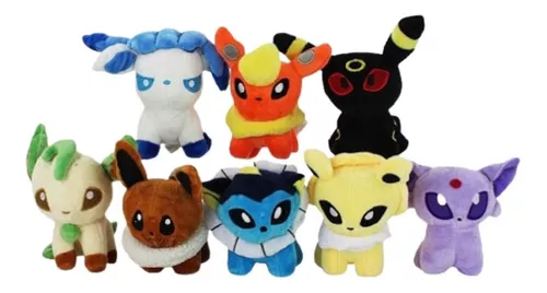 Pokemon Eevee 15cm Pelúcia Evoluções Eevee Evolution - Carrefour