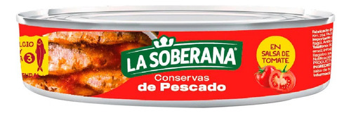 Sardinas La Soberana Salsa Toma - g a $24