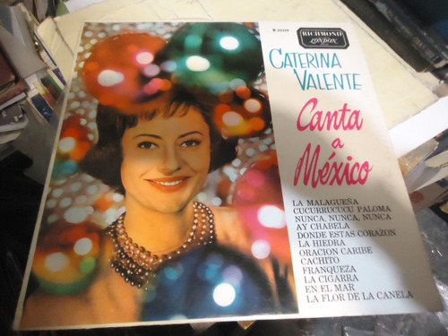 Caterina Valente Canta A Mexico (london) Lp