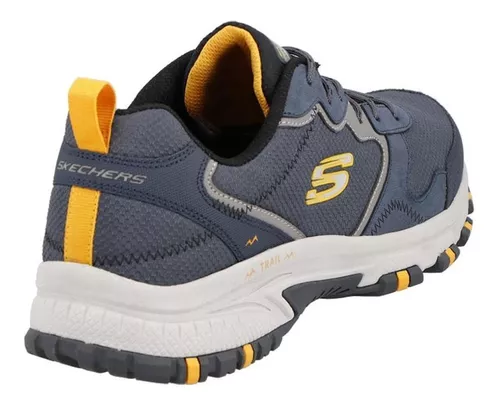 Carnicero cubierta vistazo Tenis Hombre Skechers Senderismo Caminara Resistentes