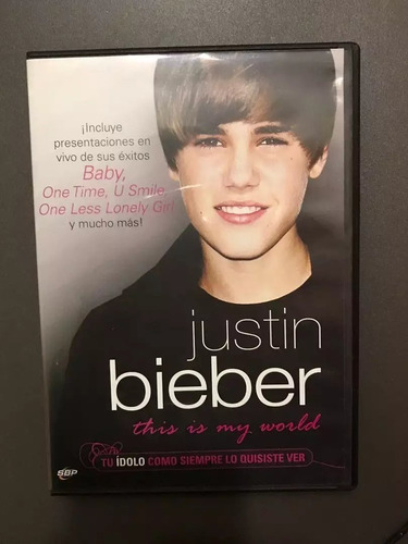 Justin Bieber This Is My World Dvd Original Solo Envios