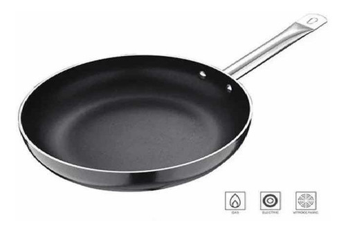 Sarten Roswell 26 Cm Profesional 5 Mm Teflon Apta Horno