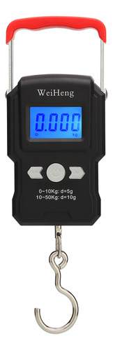 Báscula Con Gancho Colgante, 50 Kg/5 G, Pantalla Digital Lcd