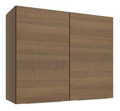 Armário Aéreo Madesa Stella 80 Cm 2 Portas - Rustic G258005ZTE