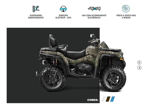 Quadriciclo Cfmoto 1000 Ñ Honda Foutrax Polaris Canam Segway