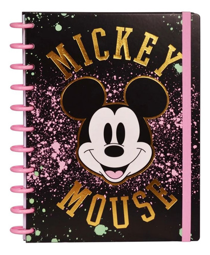 Cuaderno De Discos Mooving Loop Carta Mickey Mouse