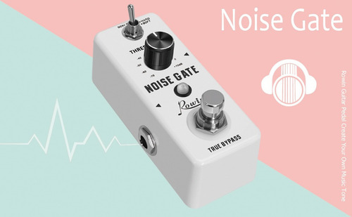 W Pedal De Efecto Rowin Lef-319 Blanco