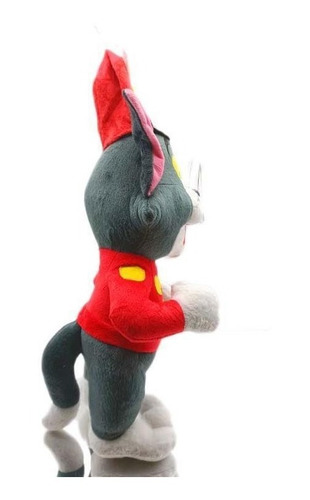 Imagen 3 de 5 de Tom Y Jerry Soldier Tom Gato Peluche Muñeca Cumpleaño Regalo