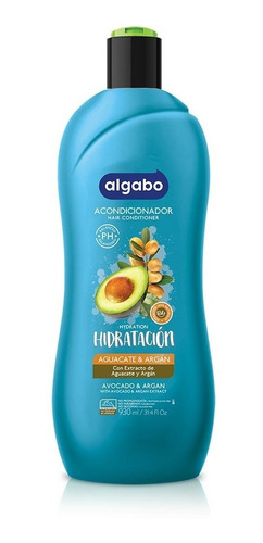 Acondicionador Hidratación Palta Y Argán 930ml Algabo