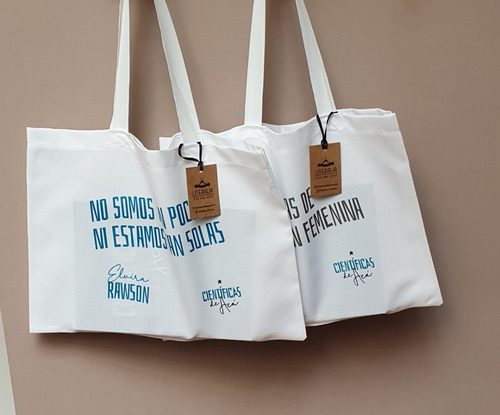 Imagen 3 de 10 de Totebag Científicas De Acá